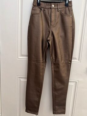 High Rise SkinnyLeg Slacks